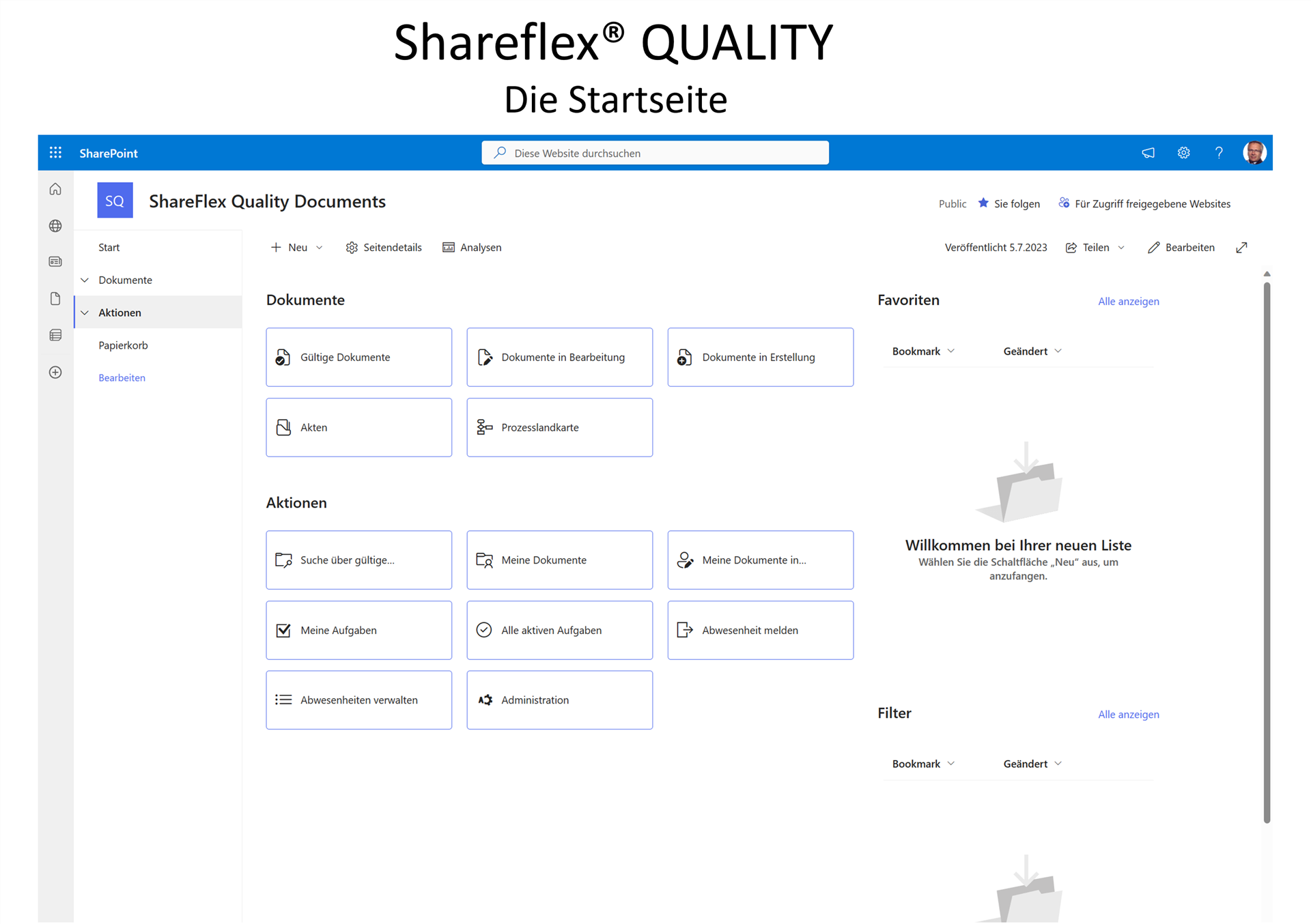 shareflex QUALITY DOCUMENTS